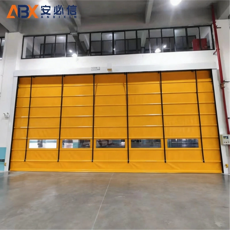 张家口市软帘堆积门
